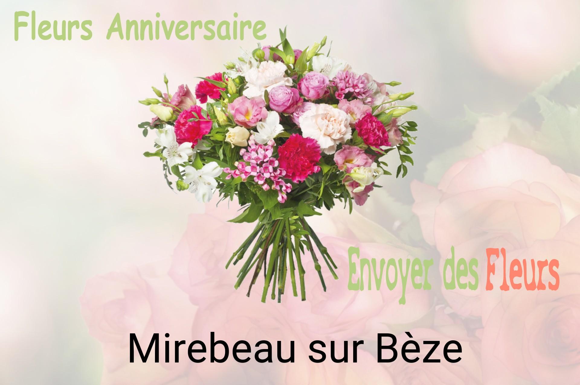 Bouquet de fleurs d’anniversaire livré à Mirebeau-sur-Bèze