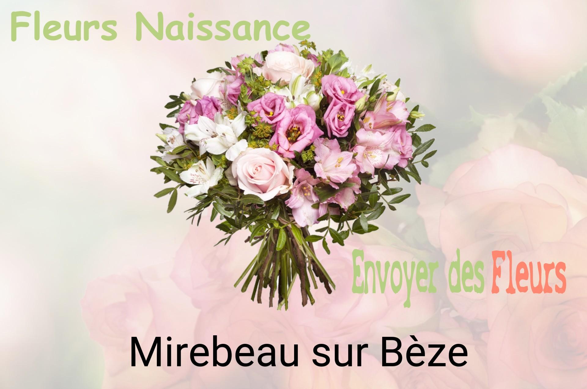 Bouquet de fleurs de naissance livré à Mirebeau-sur-Bèze